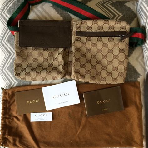 cheap fanny pack gucci|authentic gucci waist bag.